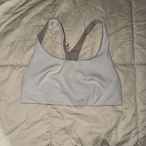 Lululemon Athletica White Sports Bra